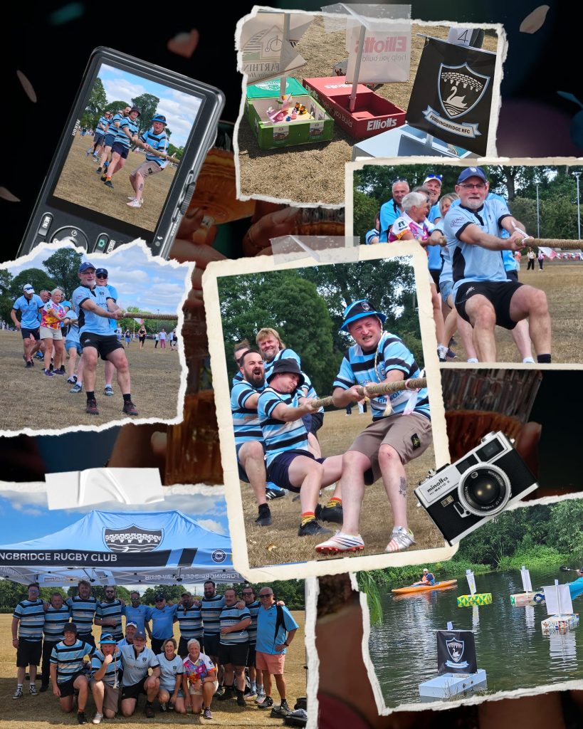 A composite picture of events during the anniversary weekend